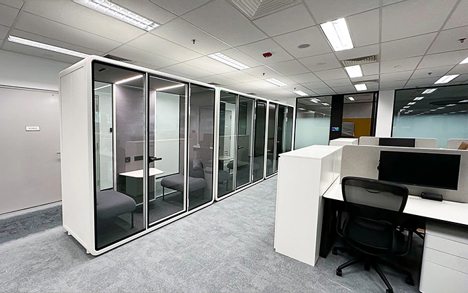 τελευταία εταιρεία περί Airport Projects-Creating Quiet Spaces for Efficient Collaboration