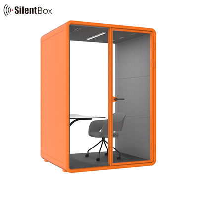Flexible Customizable Mobile Meeting Pod Phone Booth Soundproof Modern Office Solution
