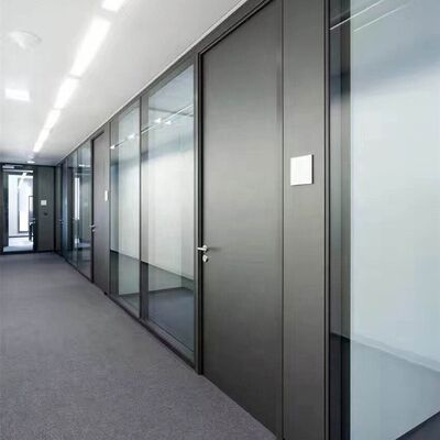 Modern Style Office Room Divider Office Glass Dividers Wall Partition Office Space Division