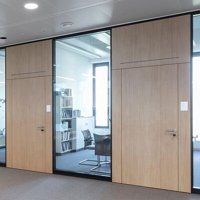 High Quality Double Glass Partition Wall Tempered Glass for Office