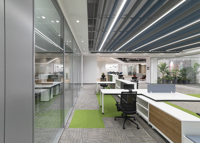 Safety And Environmental Protection Glass Partition Wall Glawall Glass Solid Customized Product With Accessories