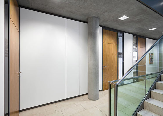 Υψηλή ηχομόνωση Σκληρό γυάλινο τοίχος διπλό πάνελ διαχωριστικό τοίχος ασφαλείας μονωτικού διαχωριστικού τοίχου