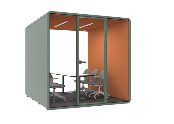 Κινητό Ηχομονωμένο Τηλεφωνικό Θάλαμο με Σύστημα Αερισμού και Ηχομόνωση Κάτω από 30dB για Ιδιωτικότητα στο Γραφείο