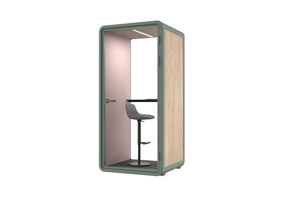 Κινητό Ηχομονωμένο Ακουστικό Θάλαμο Ηχογράφησης Κλειστό Θάλαμο Τραγουδιού για Ένα Άτομο