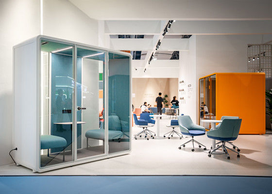 Υψηλής ποιότητας ηχομονωμένη τηλεφωνική θάλασσα ηχητικές αίθουσες συνεδριάσεων γραφείου με έπιπλα από την Κίνα